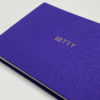 fotolibro personalizado tela violeta